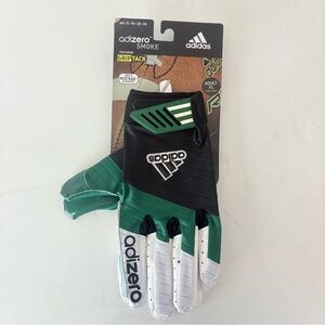 New! Adidas Adizero Smoke Football Gloves Featuring Grip Tack Adult XL